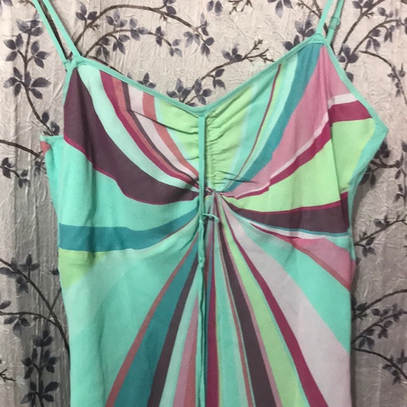 Dress 100% silk uk 12 summer dress gorgeous - Picture 6 of 8